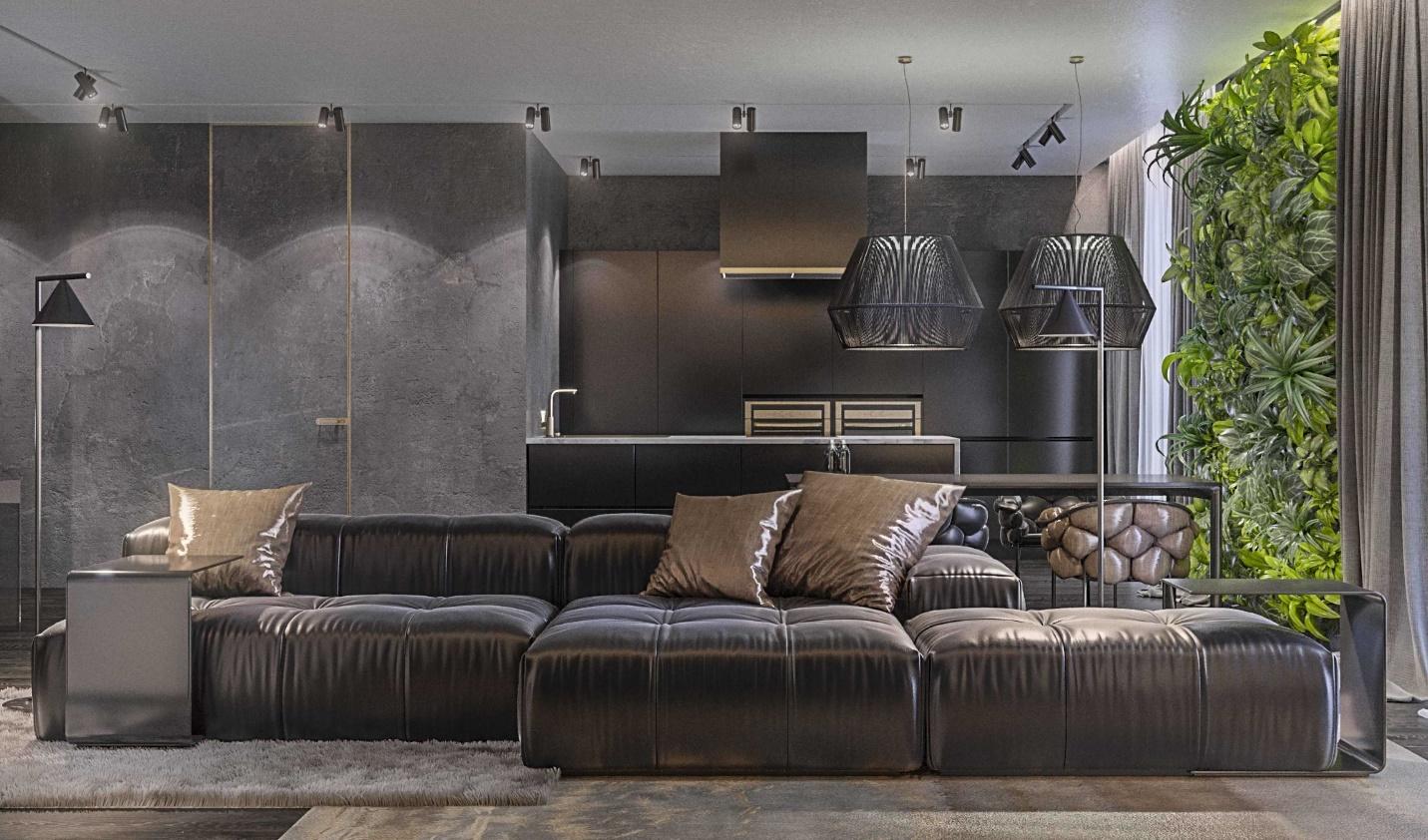 Inspirasi Desain Sofa Kulit Minimalis untuk Ruang Tamu Super Mewah