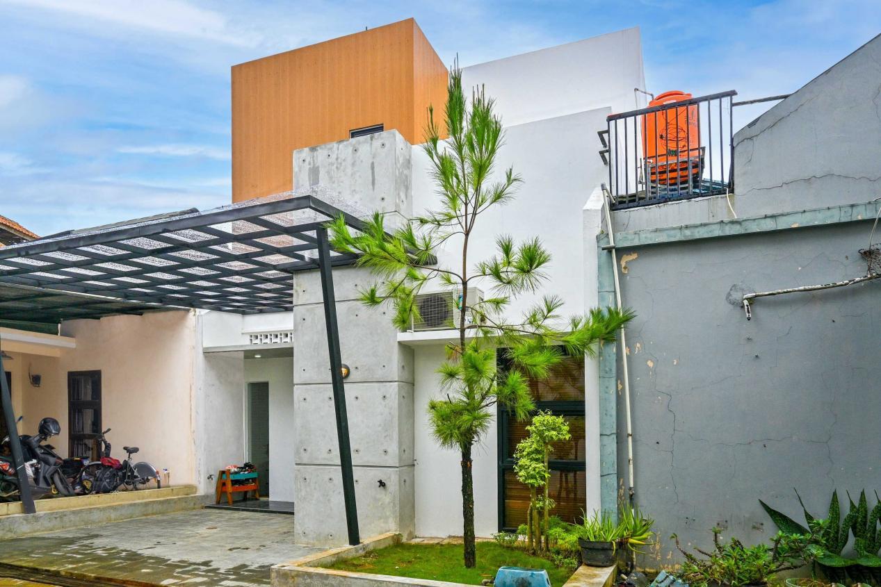 Rumah Industrial Minimalis Yang Terang Dan Terasa Lega - Arsitag Blog