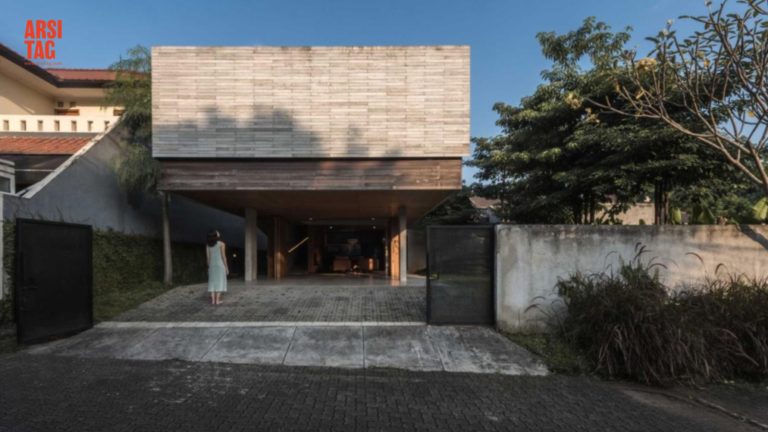 rumah minimalis beton kayu 1