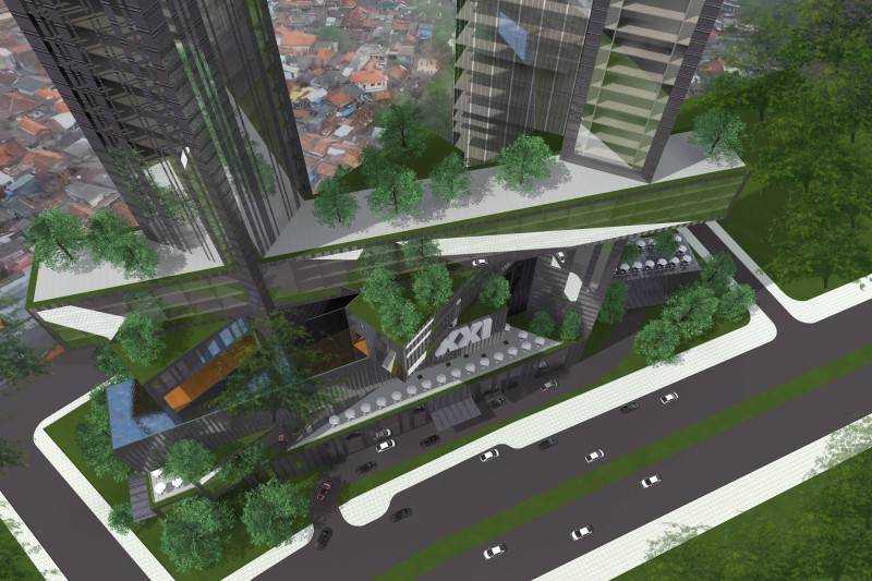 Platinum Condominium karya Monokroma Architect (Sumber: arsitag.com)