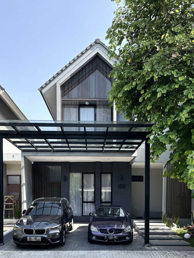 Rumah modern minimalis karya Sabio Design via Arsitag