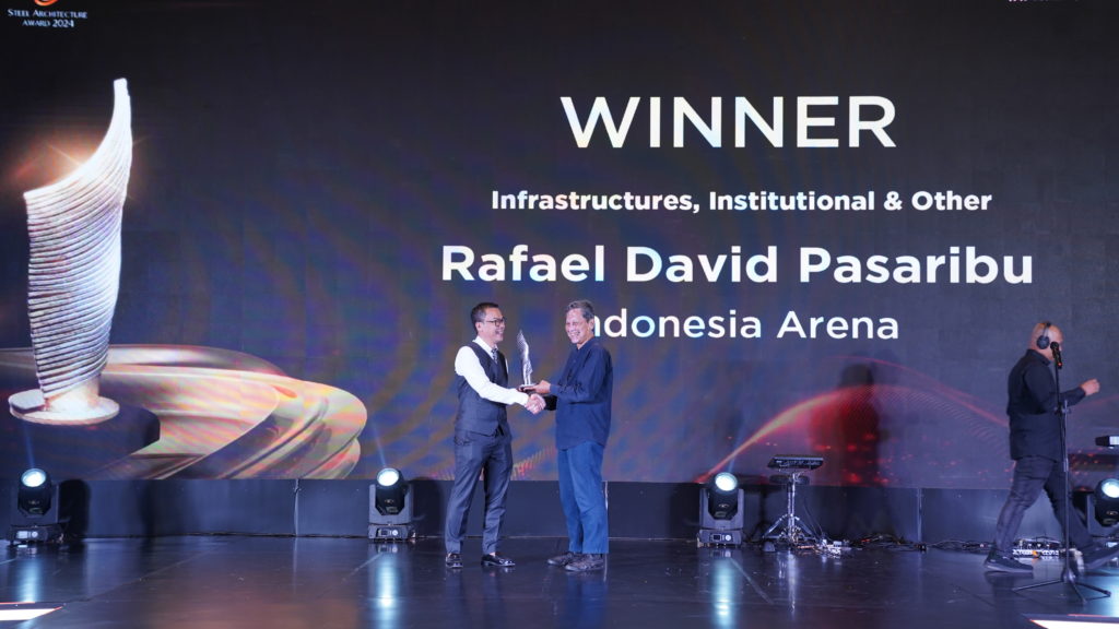 Pemenang Kategori Infrastruktur, Institusional dan lainnya, Rafael David Pasaribu dari Aboday Design.