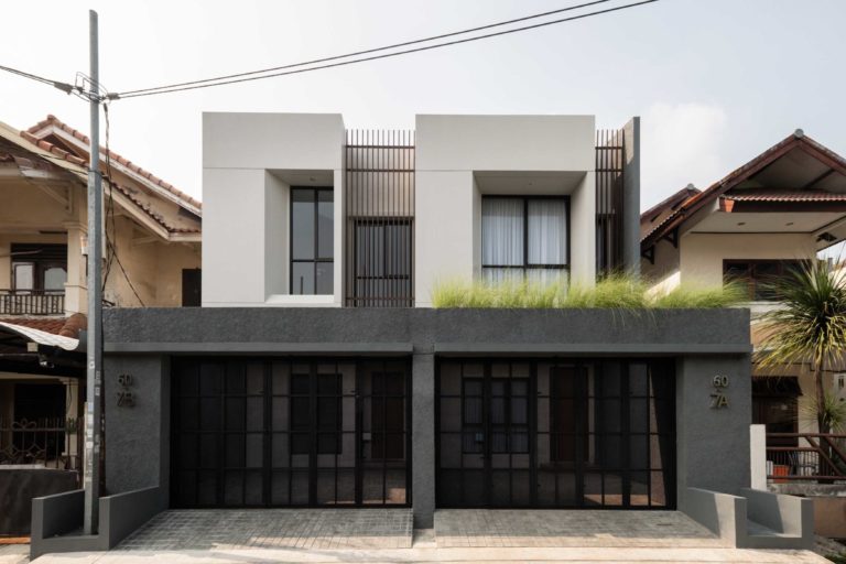 Desain rumah minimalis simpel karya Ata Studio via Arsitag