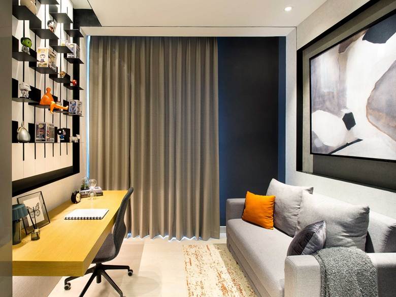 Interior dengan Warna Netral yang Mendominasi karya Insada Integrated Design via Arsitag